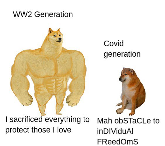 Memefier - Meme WW2 Generation vs Covid generation